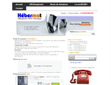 Tablet Screenshot of hebermat.com